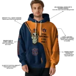 auburn tigers achmed skull navy blue hoodie best selling