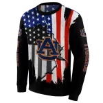 auburn tigers american pride black hoodie best selling
