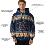 auburn tigers christmas trees navy blue hoodie best selling