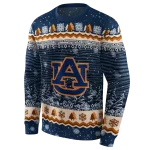 auburn tigers christmas trees navy blue hoodie best selling