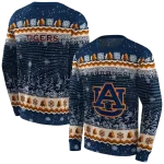 auburn tigers christmas trees navy blue hoodie best selling