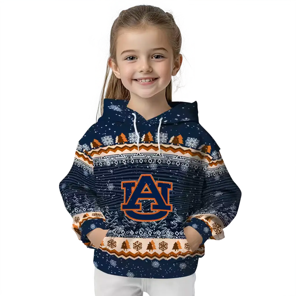 auburn tigers christmas trees navy blue hoodie top rated auburn tigers christmas trees navy blue hoodie top rated