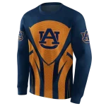 auburn tigers concentric lines navy blue black hoodie best selling