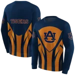 auburn tigers concentric lines navy blue black hoodie best selling