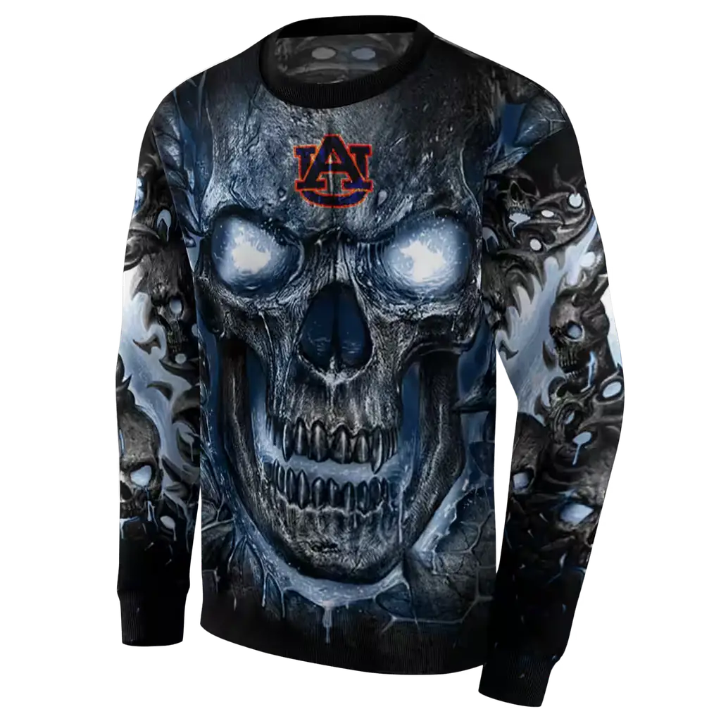 auburn tigers demonic skull navy blue black hoodie new arrival auburn tigers demonic skull navy blue black hoodie new arrival