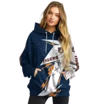 auburn tigers dynamic slash navy blue white hoodie best selling