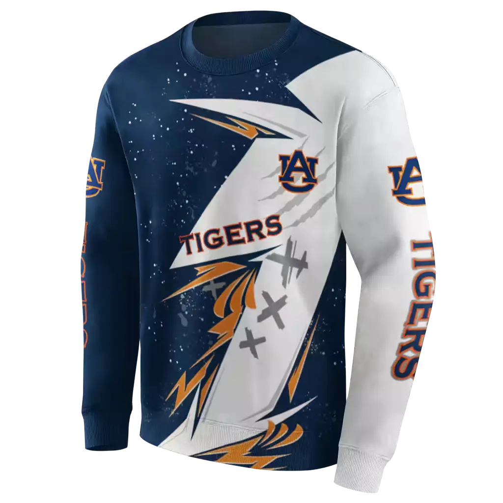 auburn tigers dynamic slash navy blue white hoodie new arrival auburn tigers dynamic slash navy blue white hoodie new arrival
