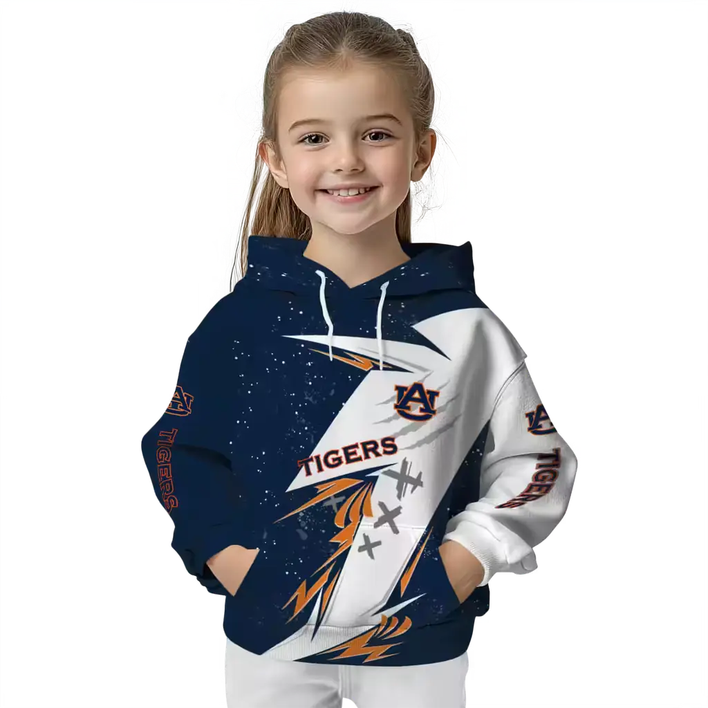 auburn tigers dynamic slash navy blue white hoodie top rated auburn tigers dynamic slash navy blue white hoodie top rated