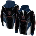 auburn tigers futuristic pattern navy blue black hoodie best selling
