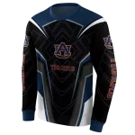 auburn tigers futuristic pattern navy blue black hoodie best selling