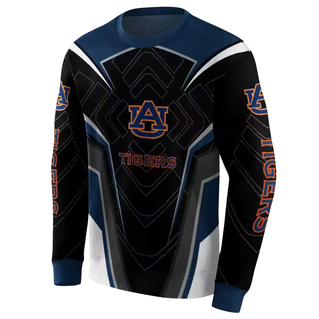 auburn tigers futuristic pattern navy blue black hoodie new arrival auburn tigers futuristic pattern navy blue black hoodie new arrival