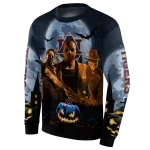 auburn tigers halloween vibes navy blue black hoodie best selling