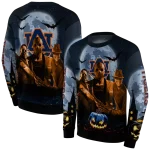 auburn tigers halloween vibes navy blue black hoodie best selling