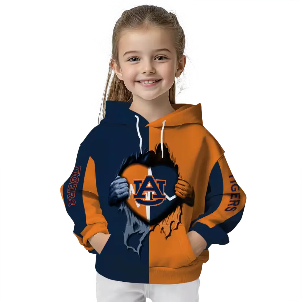 auburn tigers heartbeat graphic navy blue hoodie top rated auburn tigers heartbeat graphic navy blue hoodie top rated