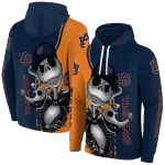 auburn tigers jack skellington navy blue hoodie best selling