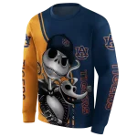 auburn tigers jack skellington navy blue hoodie best selling