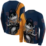 auburn tigers jack skellington navy blue hoodie best selling
