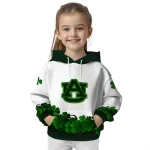 auburn tigers lucky motif white green hoodie best selling