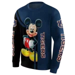 auburn tigers mickey mouse navy blue black hoodie best selling