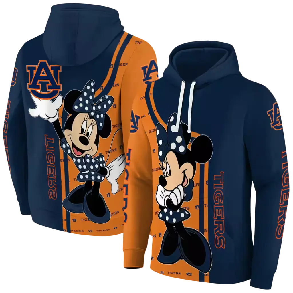 auburn tigers minnie mouse navy blue hoodie fashion forward auburn tigers minnie mouse navy blue hoodie fashion forward