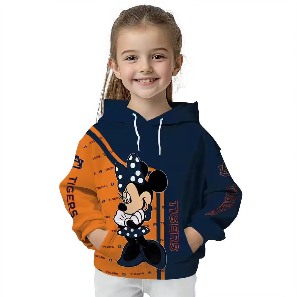 auburn tigers minnie mouse navy blue hoodie top rated auburn tigers minnie mouse navy blue hoodie top rated