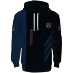 auburn tigers monogram pattern navy blue hoodie best selling