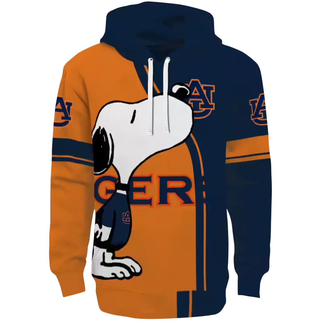 auburn tigers playful snoopy navy blue hoodie best selling auburn tigers playful snoopy navy blue hoodie best selling
