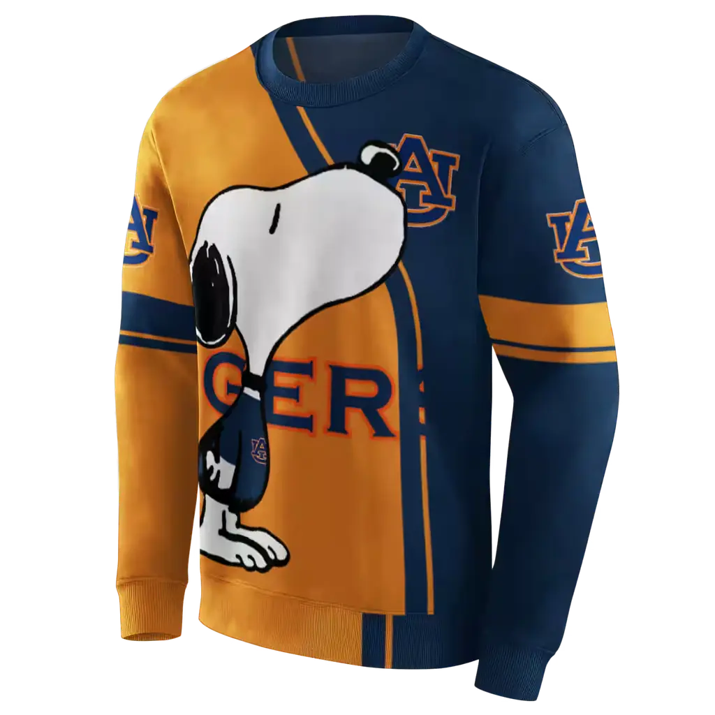 auburn tigers playful snoopy navy blue hoodie new arrival auburn tigers playful snoopy navy blue hoodie new arrival