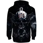 auburn tigers skull artwork navy blue black hoodie best selling