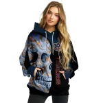 auburn tigers skull motif navy blue black hoodie best selling