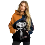 auburn tigers skull punisher orange black hoodie best selling