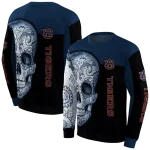 auburn tigers sugar skull navy blue black hoodie best selling