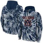 auburn tigers tie dye pattern navy blue hoodie best selling
