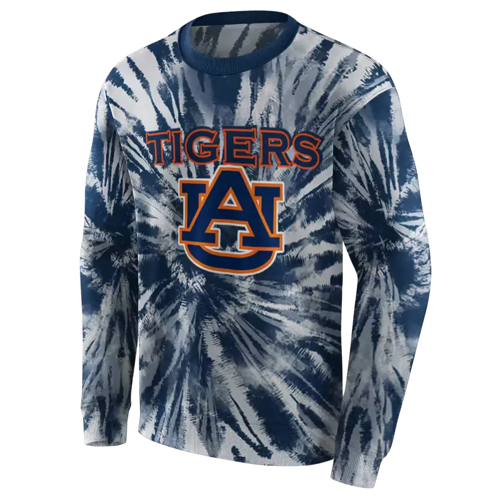 auburn tigers tie dye pattern navy blue hoodie new arrival auburn tigers tie dye pattern navy blue hoodie new arrival