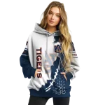 auburn tigers triangular pattern navy blue white hoodie best selling