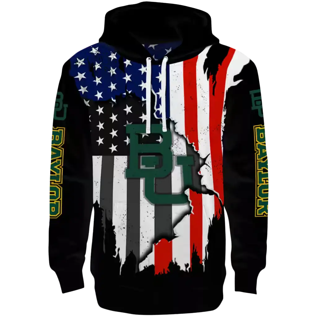 baylor bears american pride black hoodie best selling baylor bears american pride black hoodie best selling