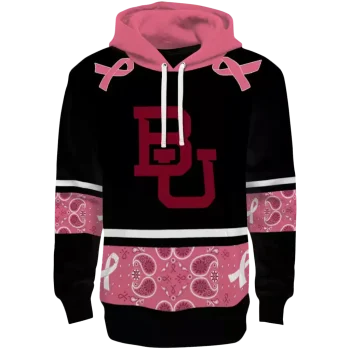 baylor bears awareness ribbon black pink hoodie best selling