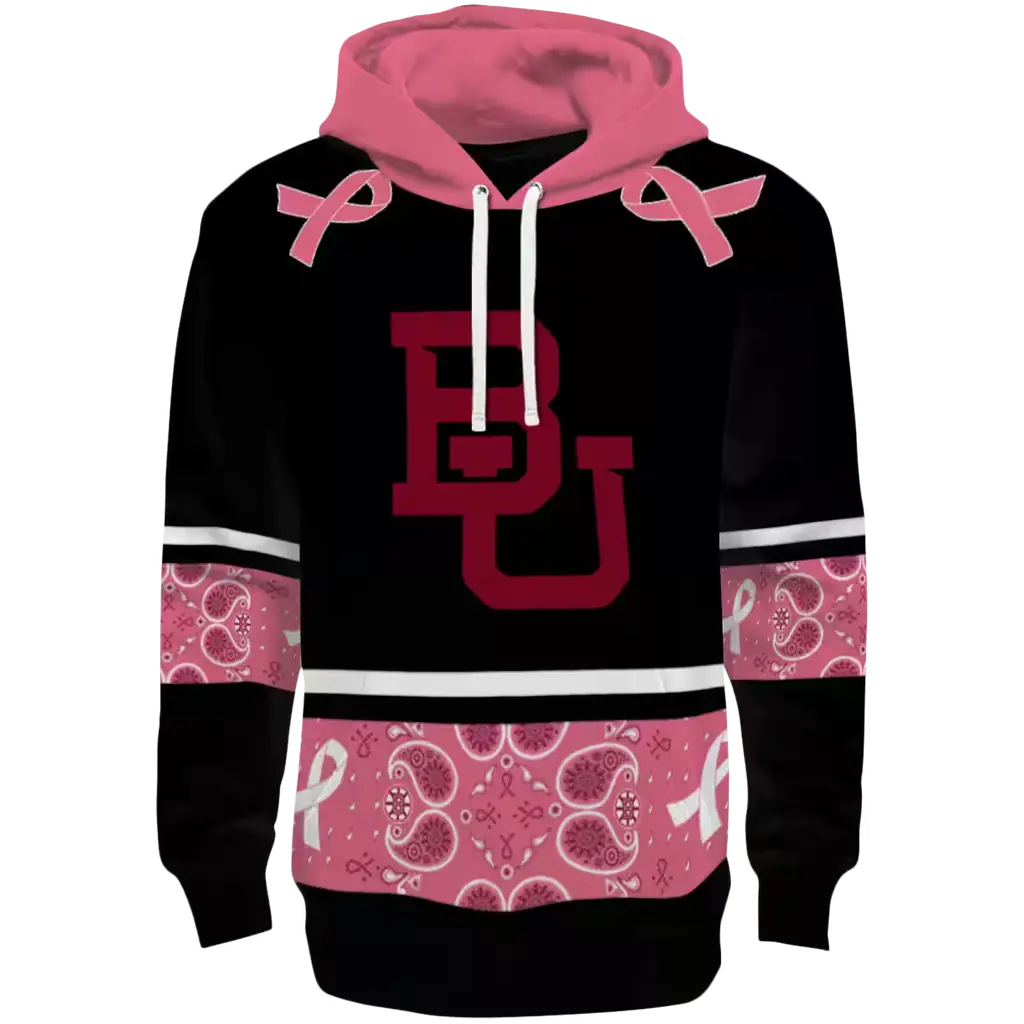 baylor bears awareness ribbon black pink hoodie best selling baylor bears awareness ribbon black pink hoodie best selling