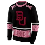 baylor bears awareness ribbon black pink hoodie best selling