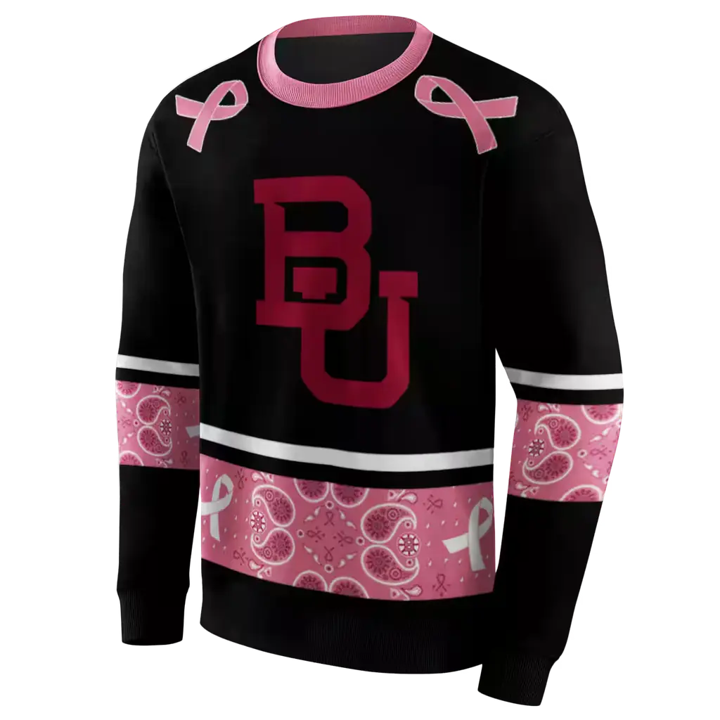 baylor bears awareness ribbon black pink hoodie new arrival baylor bears awareness ribbon black pink hoodie new arrival