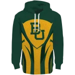 baylor bears concentric lines green black hoodie best selling