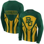 baylor bears concentric lines green black hoodie best selling