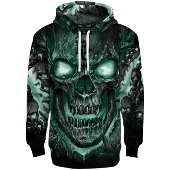 baylor bears demonic skull green black hoodie best selling