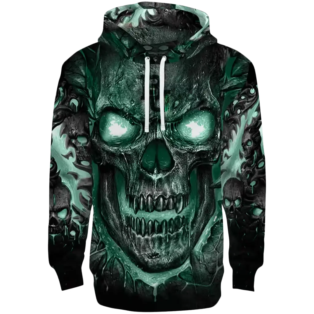 baylor bears demonic skull green black hoodie best selling baylor bears demonic skull green black hoodie best selling