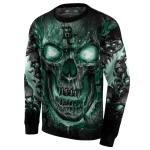 baylor bears demonic skull green black hoodie best selling
