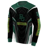 baylor bears futuristic pattern green black hoodie best selling