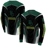 baylor bears futuristic pattern green black hoodie best selling