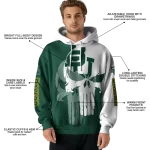 baylor bears graphic punisher green white hoodie best selling