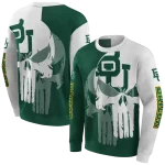 baylor bears graphic punisher green white hoodie best selling