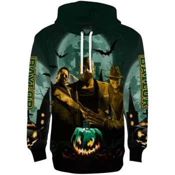 baylor bears halloween vibes green black hoodie best selling